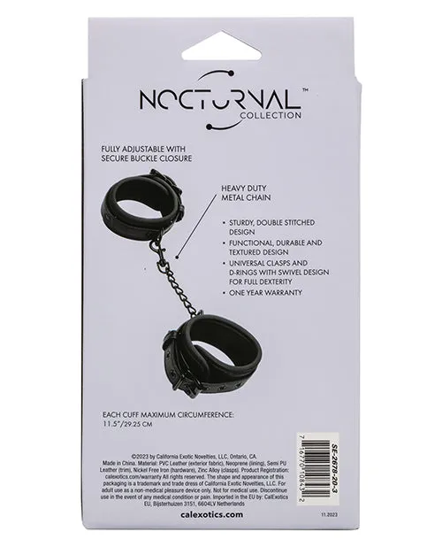 CalExotics Male Sex Toys Nocturnal Collection Adjustable Ankle Cuffs