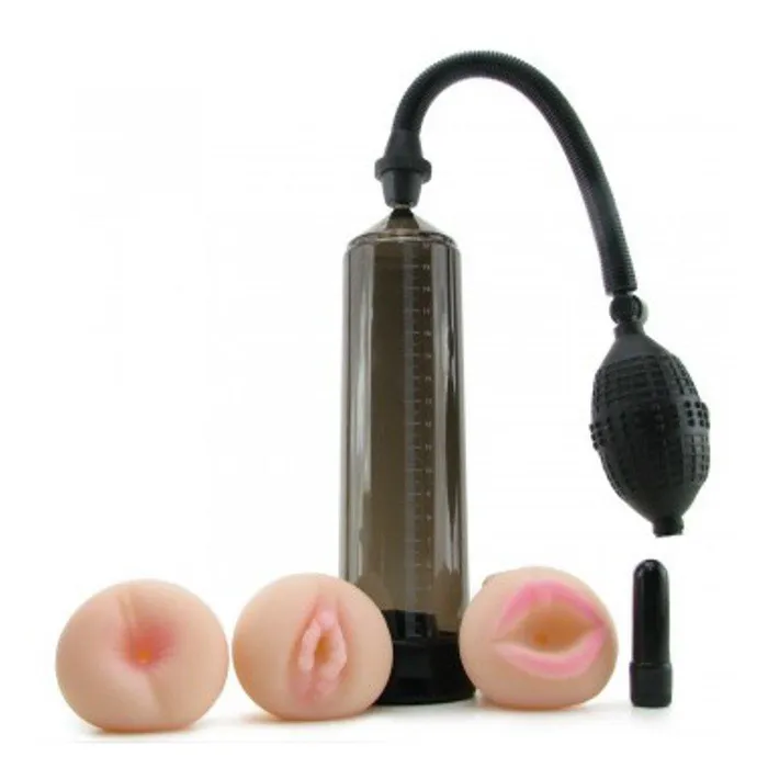 Clearance Items Female Sex Toys Pump Worx Travel Trio Set With Waterproof Bullet