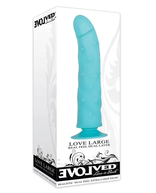 Dildos Evolved Love Large Dildo Blue Evolved