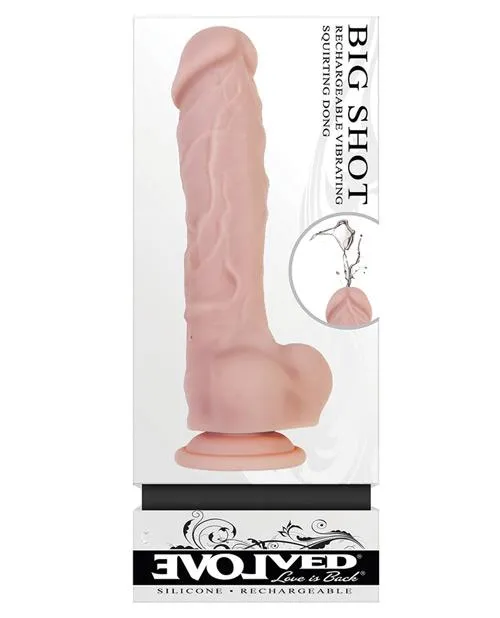 Evolved Dildos Evolved Big Shot Vibrating Squirting Dildo