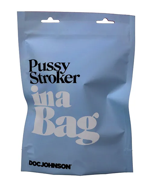 In A Bag Pussy Stroker Doc Johnson Male Sex Toys