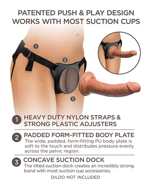 King Cock Elite Comfy Body Dock Strap On Harness Pipedream Female Sex Toys