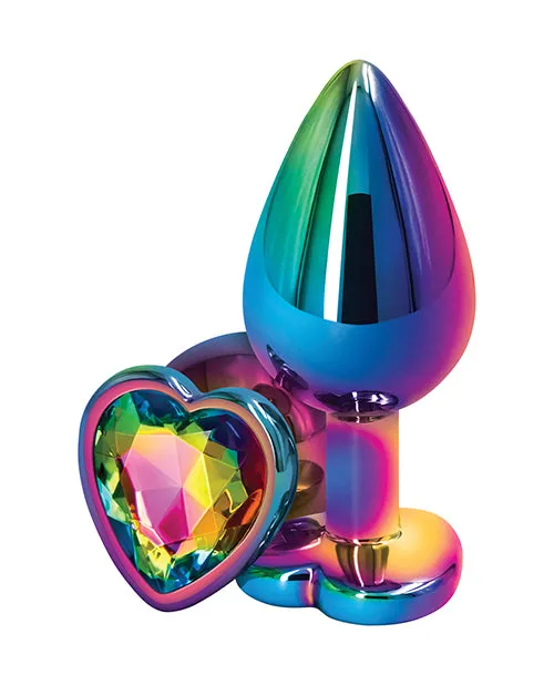 NS Novelties Anal Rear Assets Mulitcolor Heart