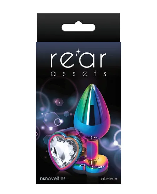 NS Novelties Anal Rear Assets Mulitcolor Heart
