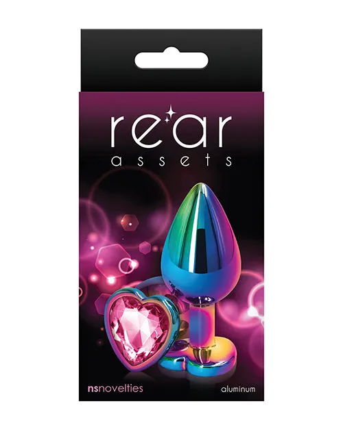 NS Novelties Anal Rear Assets Mulitcolor Heart