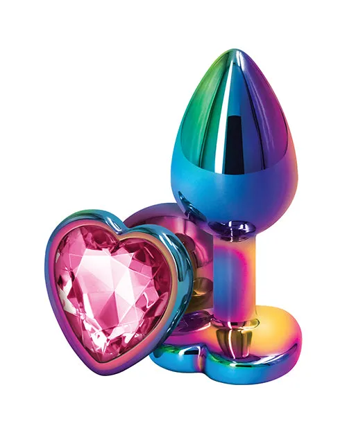NS Novelties Anal Rear Assets Mulitcolor Heart