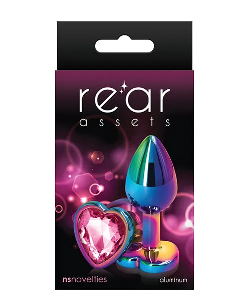 NS Novelties Anal Rear Assets Mulitcolor Heart