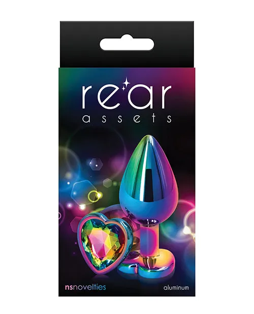 NS Novelties Anal Rear Assets Mulitcolor Heart