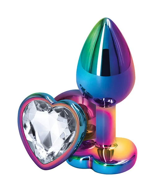 NS Novelties Anal Rear Assets Mulitcolor Heart
