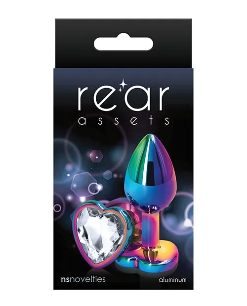 NS Novelties Anal Rear Assets Mulitcolor Heart