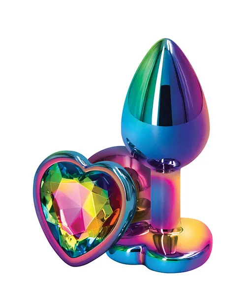 NS Novelties Anal Rear Assets Mulitcolor Heart