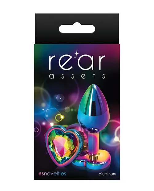 NS Novelties Anal Rear Assets Mulitcolor Heart