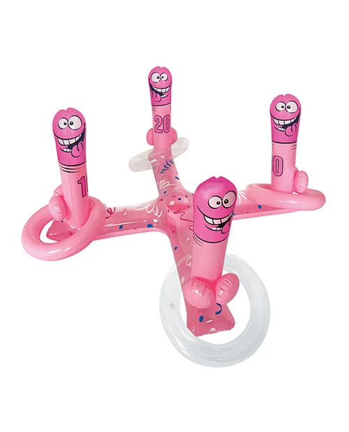 Ozze Creations Male Sex Toys Inflatable Pecker Ring Toss Game