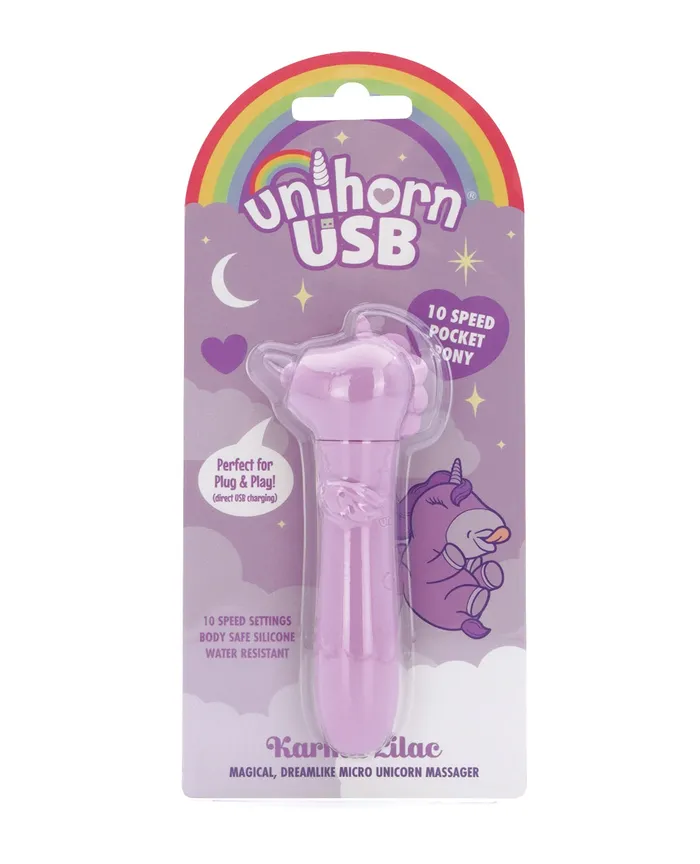 Unihorn USB Bullet Karma Lilac Creative Conceptions Female Sex Toys