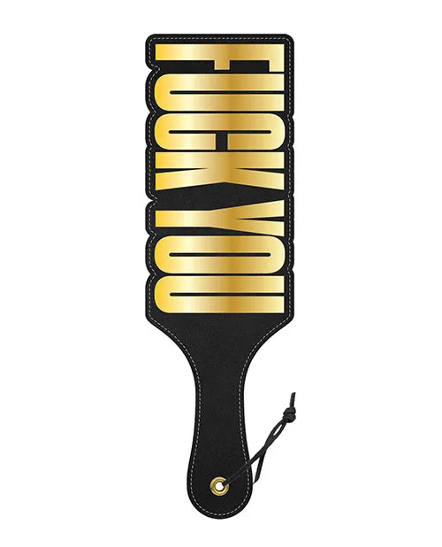 Wood Rocket Vibrators Wood Rocket Fuck You Paddle