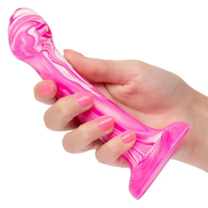 Anal California Exotic Novelties California Exotic Novelties Twisted Love Pink Bulb Tip Probe