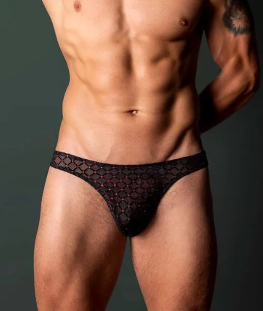 Anal Male Power Lingerie WIDOW MAKER UPLIFT THG BLACK SM