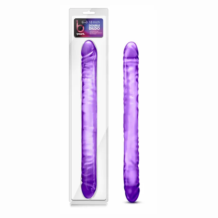 B Yours By Blush Purple 18Inch Long Dildo Blush Dildos