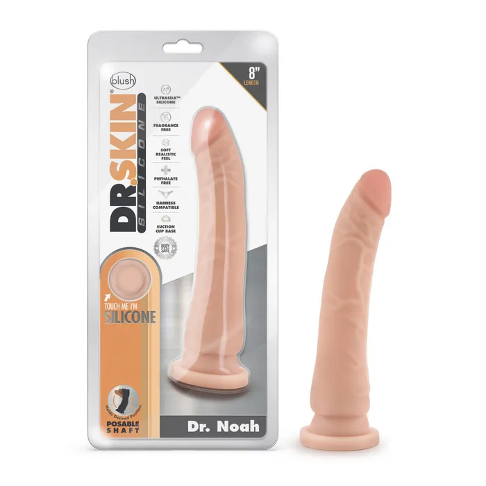 Blush Dildos Dr Skin Silicone By Blush Dr Noah Realistic Vanilla 85Inch Long Dildo With Suction Cup Base Blush Dildos Dr Skin Silicone By Blush Dr Noah Realistic Vanilla 85Inch Long Dildo With Suction Cup Base