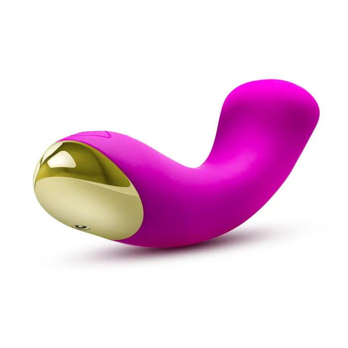 Blush Vibrators Aria By Blush Bangin AF Enhanced GSpot Stimulation Purple Silicone Vibrator with Powerful RumboTech Technology
