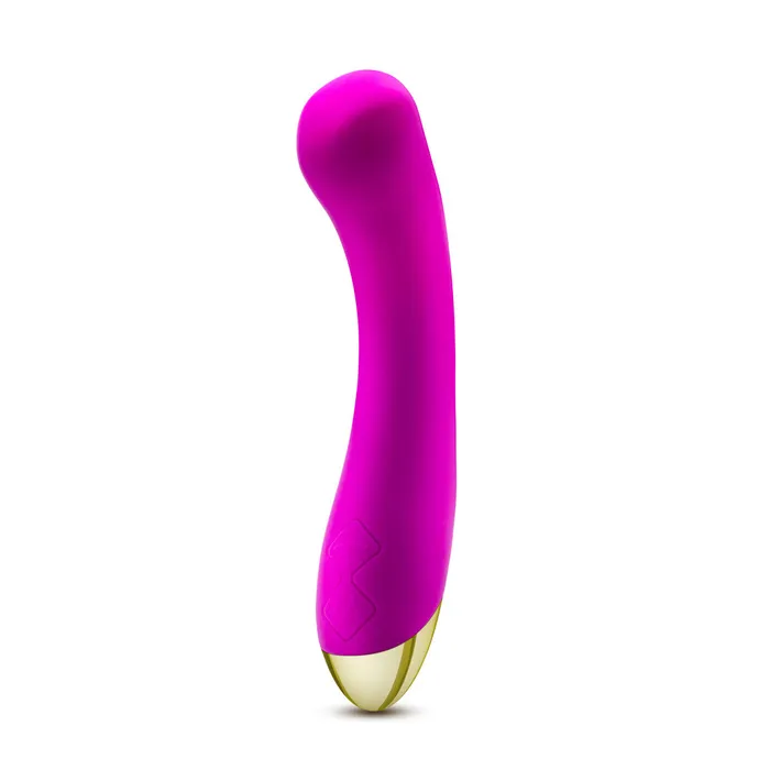 Blush Vibrators Aria By Blush Bangin AF Enhanced GSpot Stimulation Purple Silicone Vibrator with Powerful RumboTech Technology
