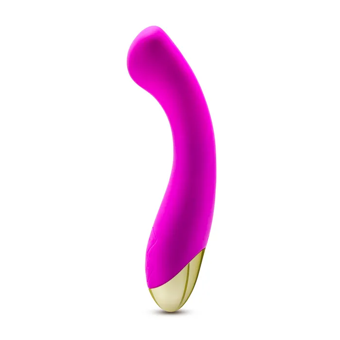 Blush Vibrators Aria By Blush Bangin AF Enhanced GSpot Stimulation Purple Silicone Vibrator with Powerful RumboTech Technology