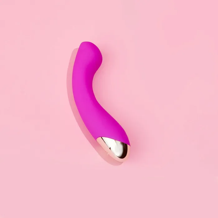 Blush Vibrators Aria By Blush Bangin AF Enhanced GSpot Stimulation Purple Silicone Vibrator with Powerful RumboTech Technology