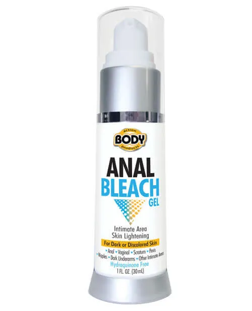 Body Action Products Anal Body Action Anal Bleach Gel 1 ounce Bottle Counter Top Display 6 Pieces Body Action Products Anal Body Action Anal Bleach Gel 1 ounce Bottle Counter Top Display 6 Pieces