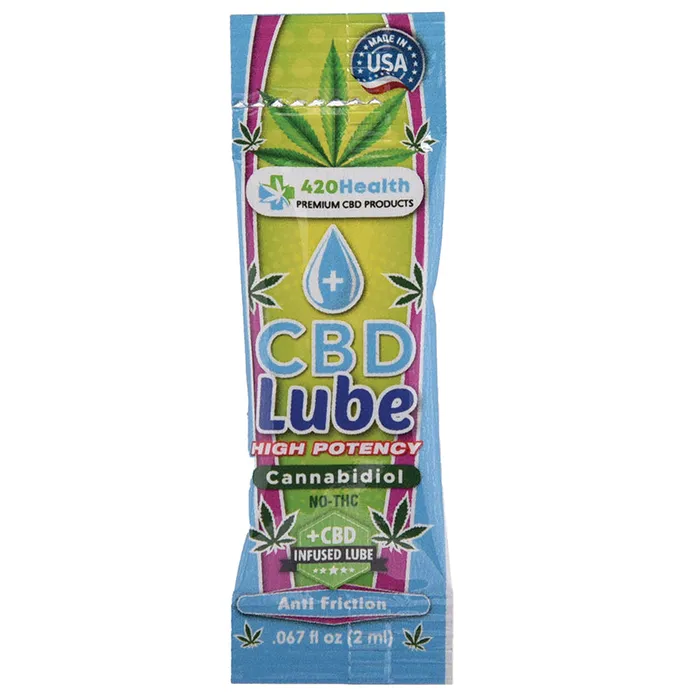 BODY ACTION Vibrators 420 Health CBD Lube Foil