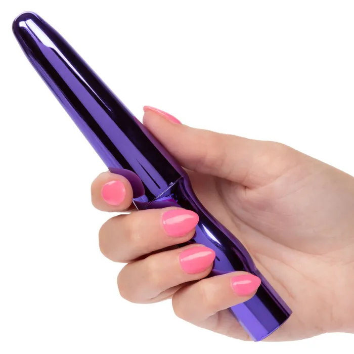 California Exotic Novelties Anal California Exotic Novelties Rechargeable Anal Probe Metallic Purple 55 Inches