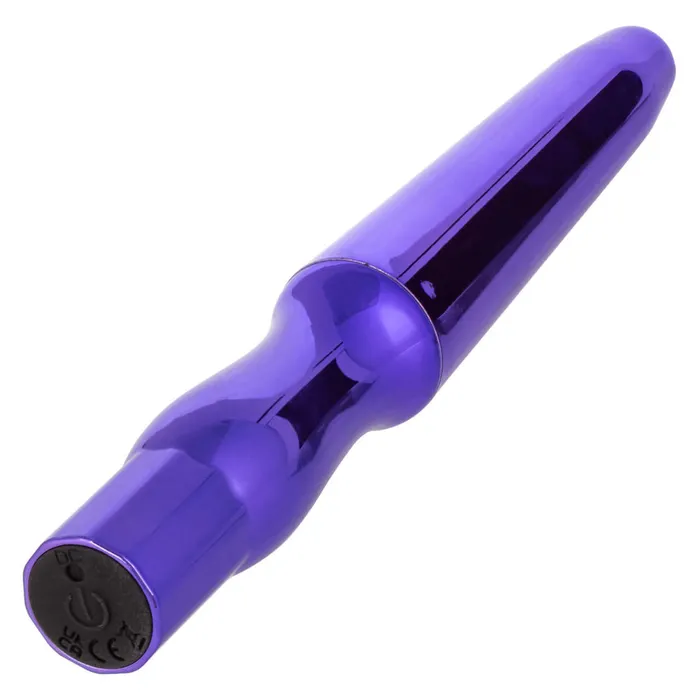 California Exotic Novelties Anal California Exotic Novelties Rechargeable Anal Probe Metallic Purple 55 Inches