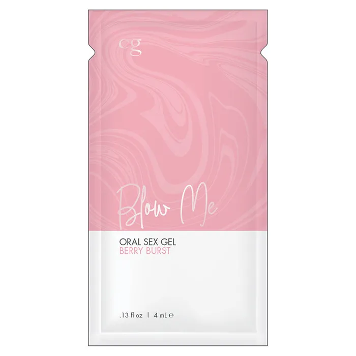 CG Blow Me Oral Sex GelBerry Burst Foil Bag of 24 Classic Brands Couples
