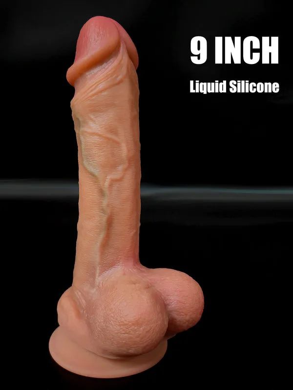 Dildos MATURE PRO 9 inch Sensual Real Dualdensity Dildo