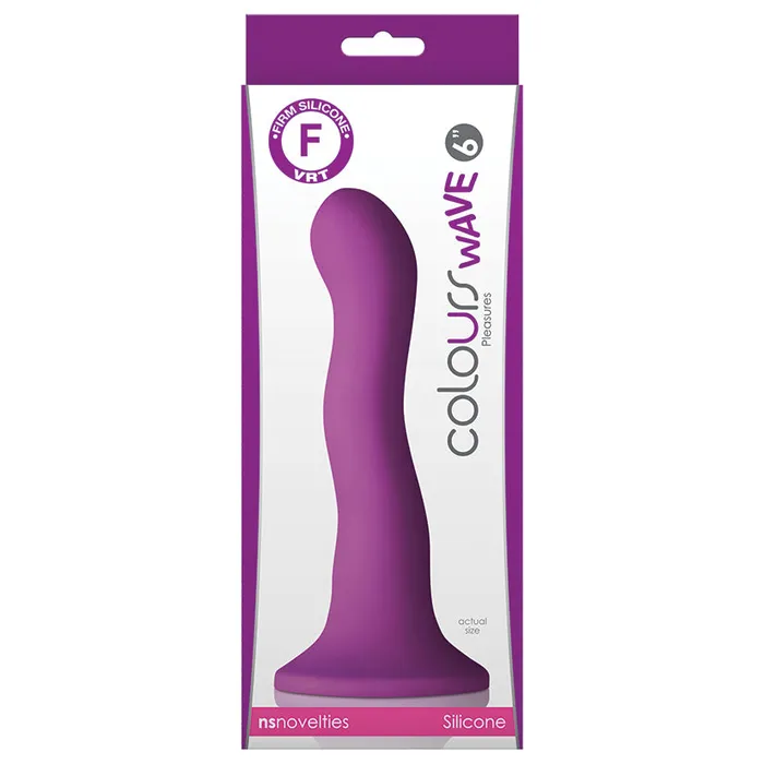 Dildos NS NOVELTIES Colours Wave DildoPurple 6