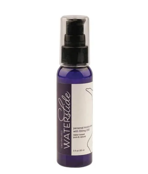 Earthly Body Vibrators Hemp Seed By Night Better Together CBD Waterslide Strawberry Holiday Caddy 2 oz