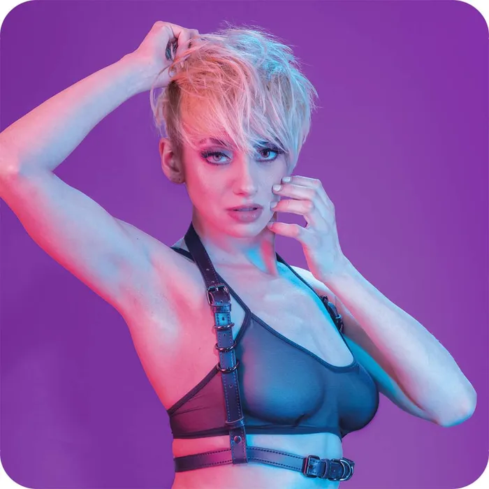 Euphoria Halter Buckle Harness CalExotics Female Sex Toys