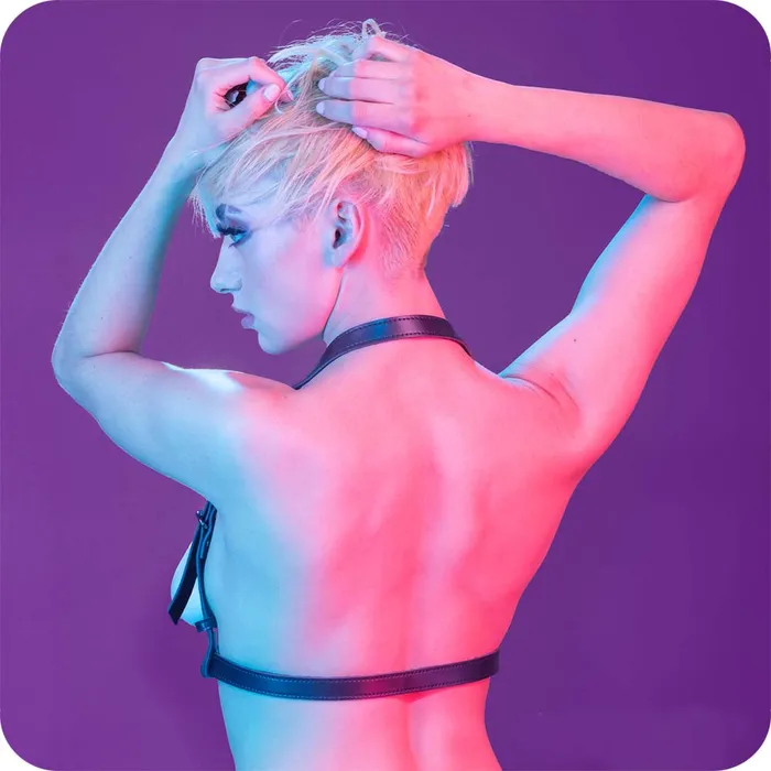Euphoria Halter Buckle Harness CalExotics Female Sex Toys