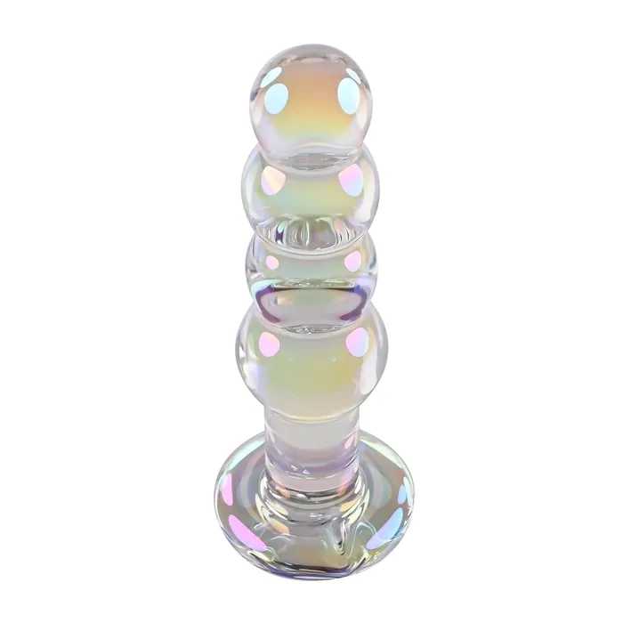 Evolved Novelties Anal Playboy Jewels Beads Glass Butt Plug Petite Beaded Pleasure