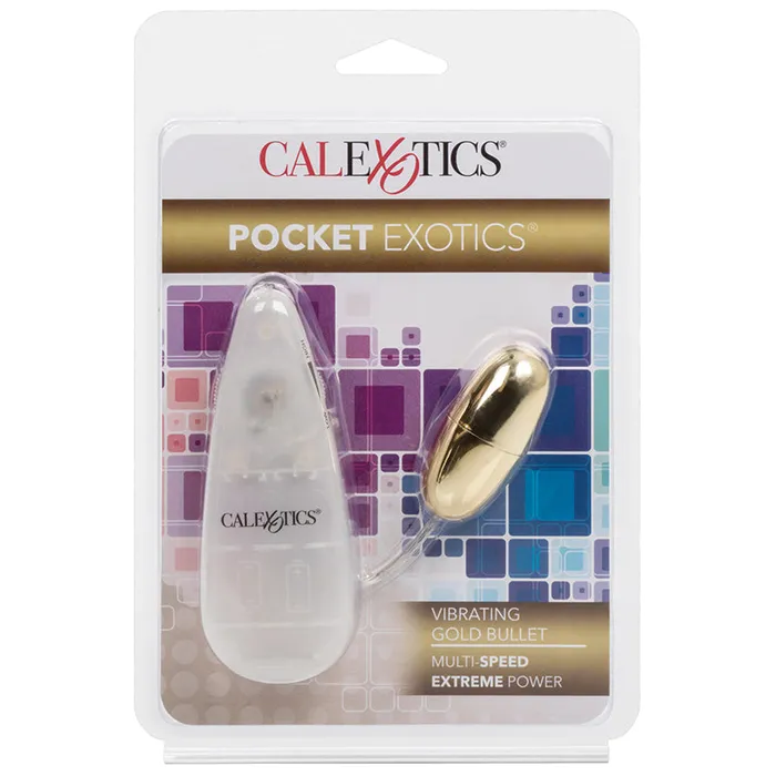 Female Sex Toys CAL EXOTICS Pocket Exotics Passion BulletGold