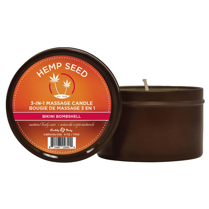 Female Sex Toys EARTHLY BODY EarthlyBody3in1MassageCandle6oz