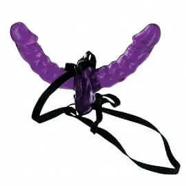 Female Sex Toys Experience Ultimate Pleasure with the Fetish Fantasy Series Double Delight StrapOn Double Pipedream Products