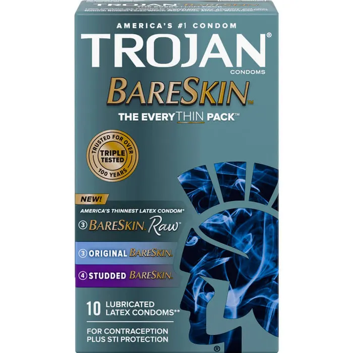 Female Sex Toys Paradise Products Trojan Latex Condoms Bareskin Everythin 10 Count Package Female Sex Toys Paradise Products Trojan Latex Condoms Bareskin Everythin 10 Count Package
