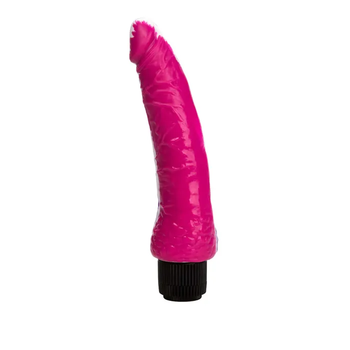 Funky Jelly Vibe 75 Inches PinkPurple MultiSpeed Realistic Vibrator California Exotic Novelties Vibrators