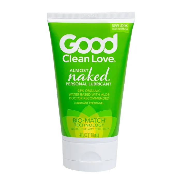 Good Clean Love Good Clean Love Almost Naked WaterBased Personal Lubricant with Organic Aloe Vera 4 oz Lubricants Good Clean Love Good Clean Love Almost Naked WaterBased Personal Lubricant with Organic Aloe Vera 4 oz Lubricants