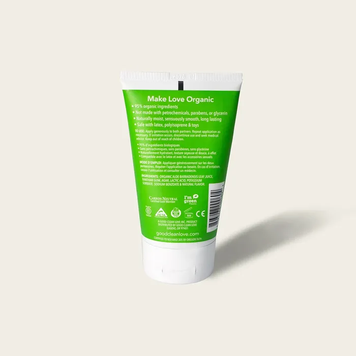 Good Clean Love Good Clean Love Almost Naked WaterBased Personal Lubricant with Organic Aloe Vera 4 oz Lubricants