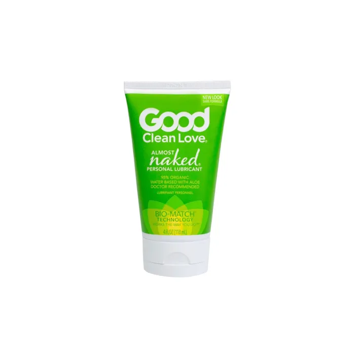 Good Clean Love Good Clean Love Almost Naked WaterBased Personal Lubricant with Organic Aloe Vera 4 oz Lubricants