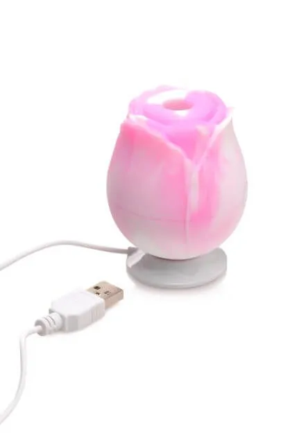 Gossip Rose 10X Silicone Clit Suction Stimulator Swirl Vibrator Ultimate Clitoral Pleasure CURVE NOVELTIES Female Sex Toys