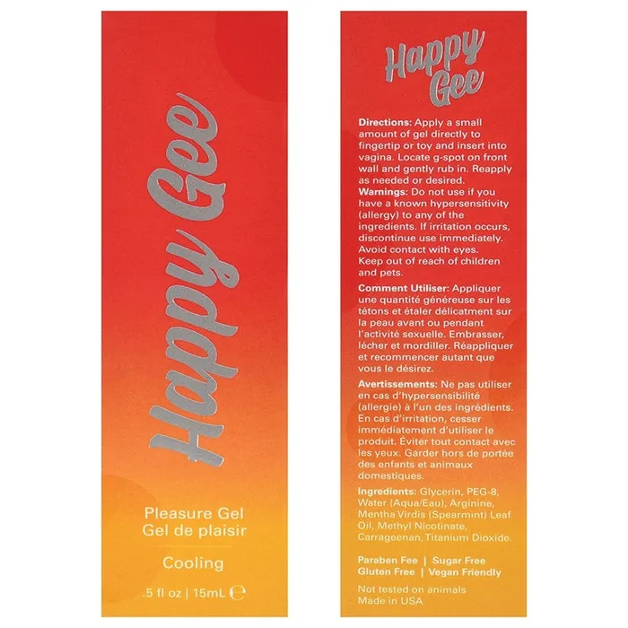 JELIQUE Vibrators Jelique Happy Gee 5oz