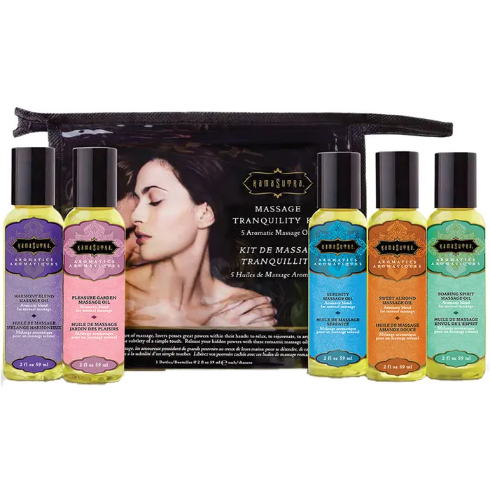 KAMA SUTRA Couples Kama Sutra Massage Tranquility Kit 2oz 5 Pack