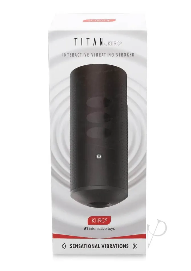Kiiroo Bv Male Sex Toys Titan by Kiiroo Interactive Handheld Stroker with TouchSensitive Vibration Technology Kiiroo Bv Male Sex Toys Titan by Kiiroo Interactive Handheld Stroker with TouchSensitive Vibration Technology